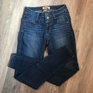 Blue spice juniors size 0 skinny jean